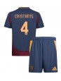 AS Roma Bryan Cristante #4 Kolmaspaita Lasten 2024-25 Lyhythihainen (+ shortsit)